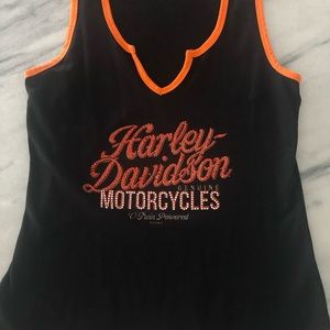 XL Authentic Harley Davidson tank